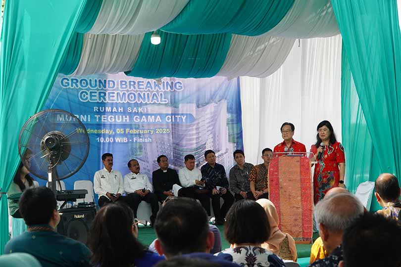 Ground Breaking Ceremonial Rumah Sakit Murni Teguh Gama City